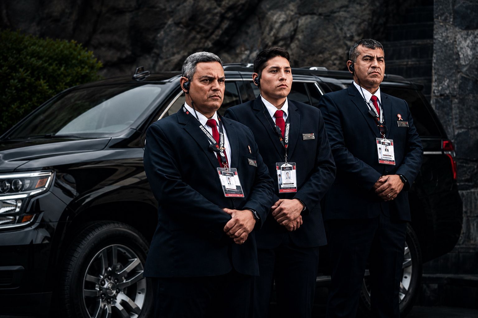 Personal de protección ejecutiva GUARDMAN
